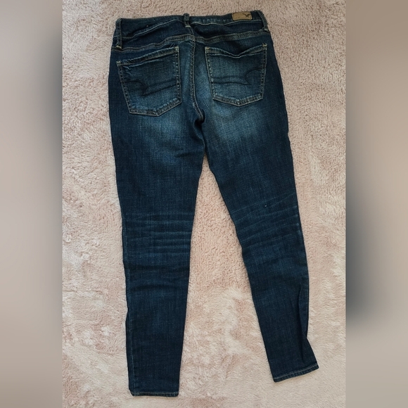 American Eagle Super Stretch Jegging Skinny Blue Women's Jeans Size 2 - Picture 5 of 5